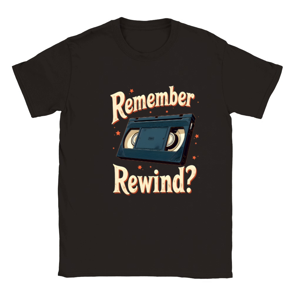 Remember Rewind Classic Kids Crewneck T-shirt