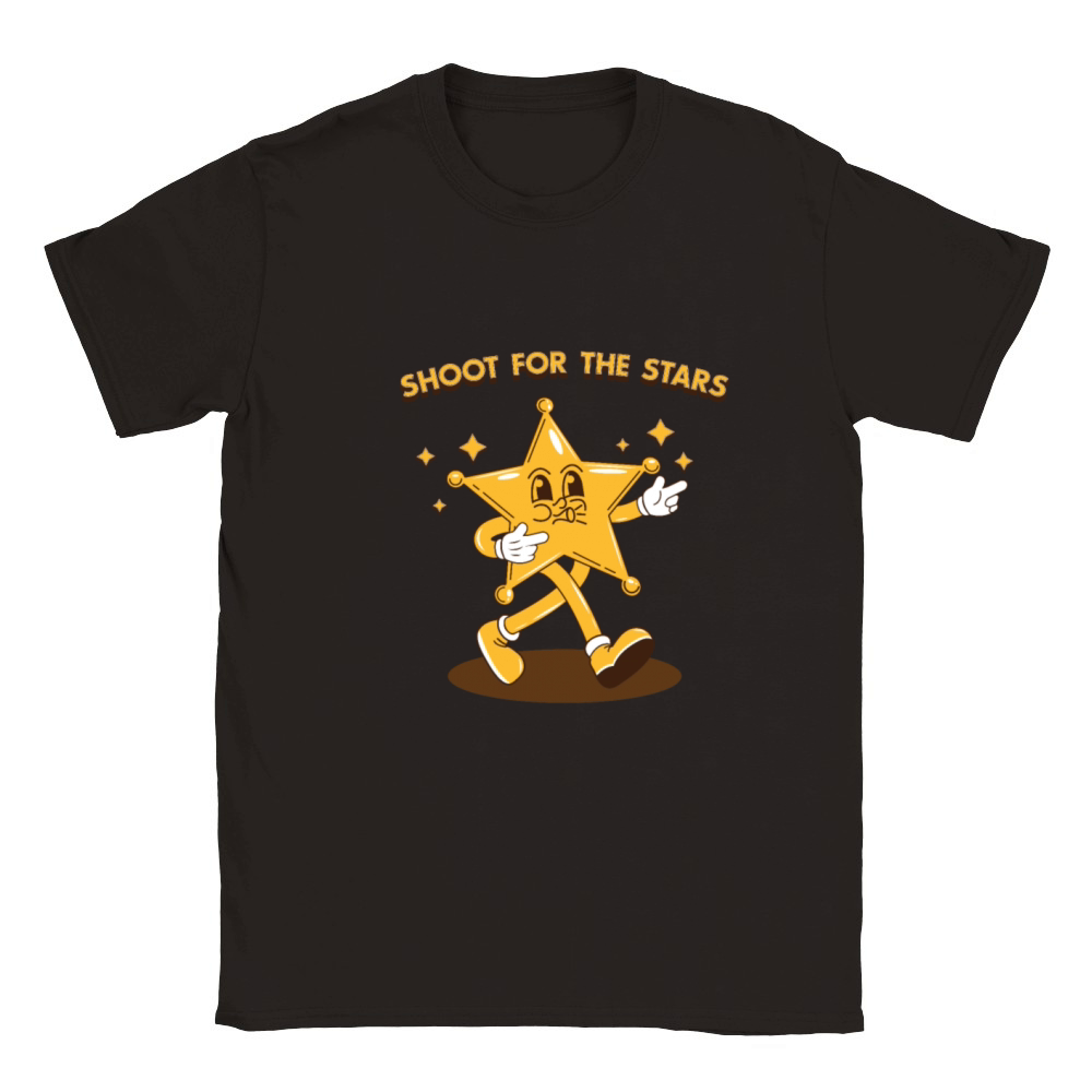 Shoot For The Stars - Humor Classic Kids Crewneck T-shirt