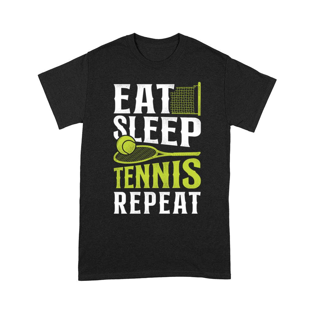 Funny Tennis Player Racket Eat Comfort T-shirt