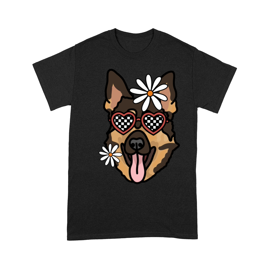 German Shepherd retro dog Comfort T-shirt