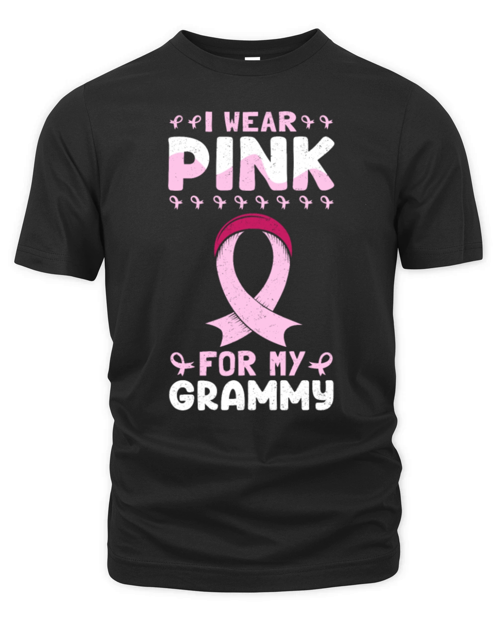 I Wear Pink For My Grammy Breast Cancer Organic Unisex T-shirt