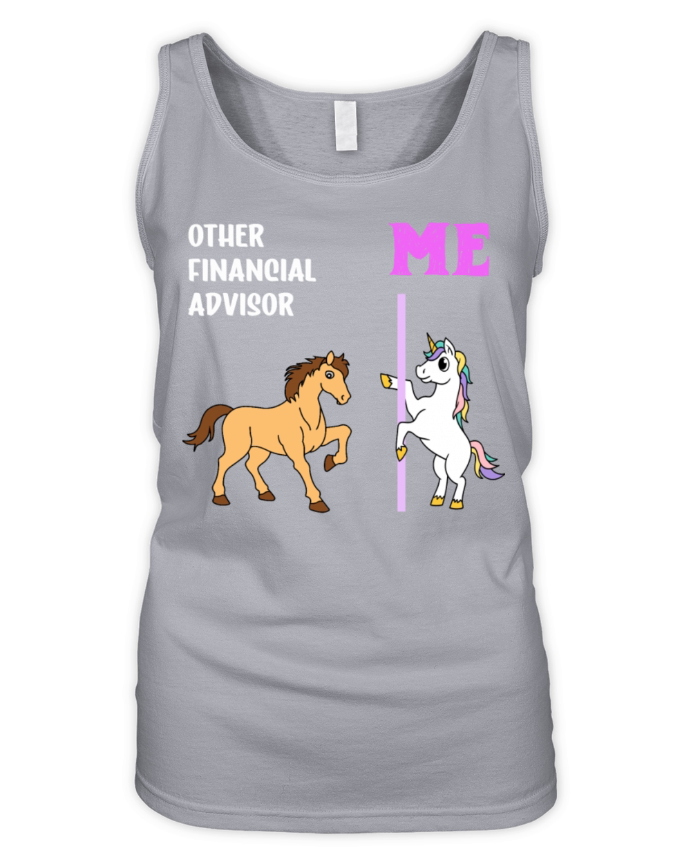 Financial Advisor Organic Women's Tank Top