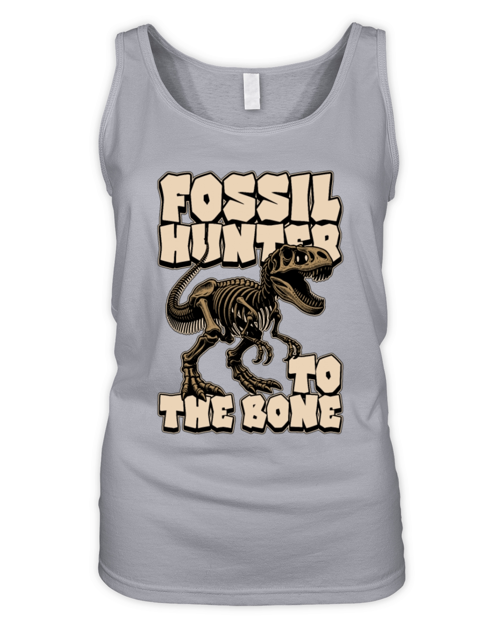 Fossil Hunter To The Bone Loves Fossil Collecting Organic Women's Tank Top