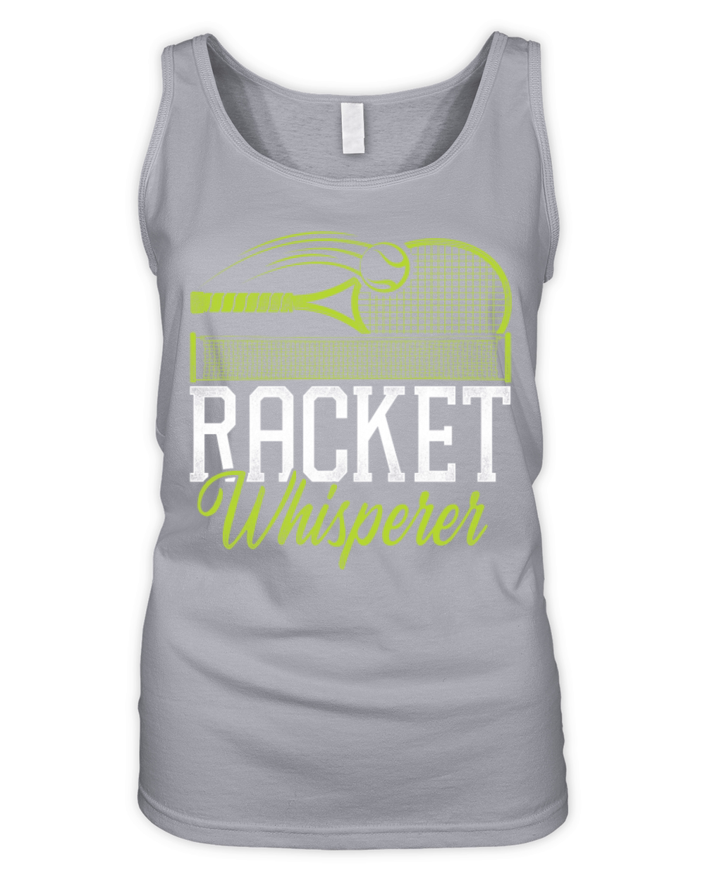 Funny Tennis Player Racket Pun Organic Women's Tank Top