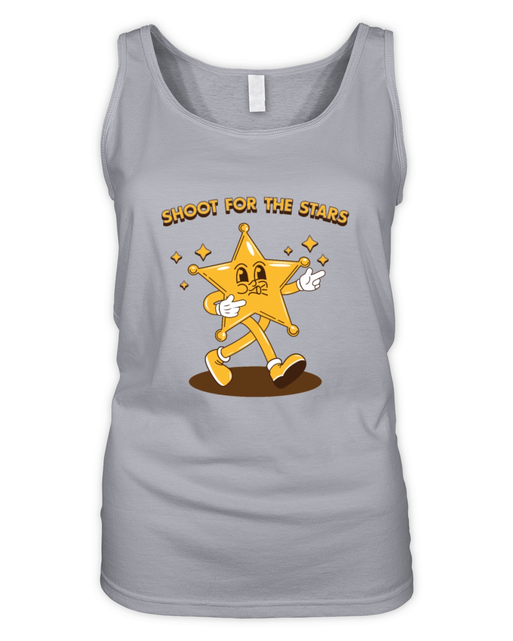 Shoot For The Stars - Humor Organic Women's Tank Top