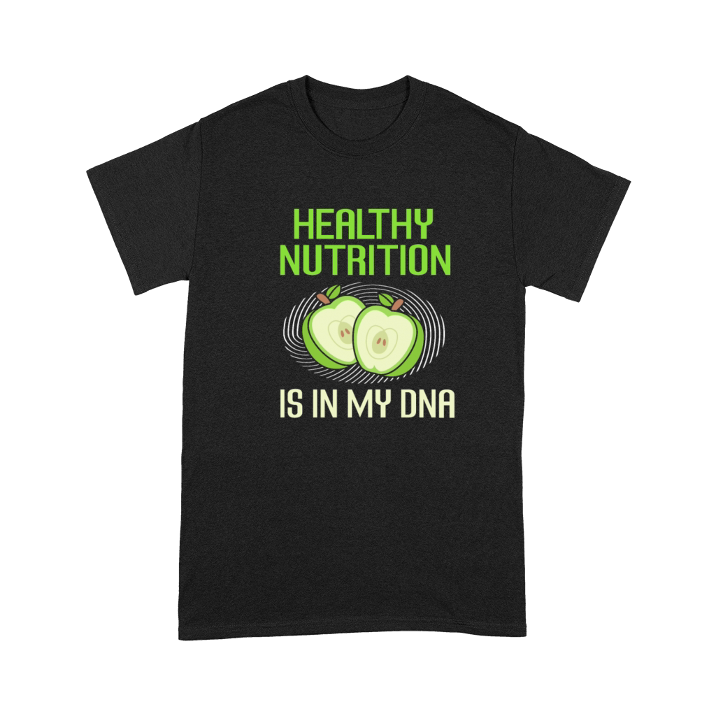 Healthy Nutrition Is In My DNA Funny Dietitian Premium T-shirt