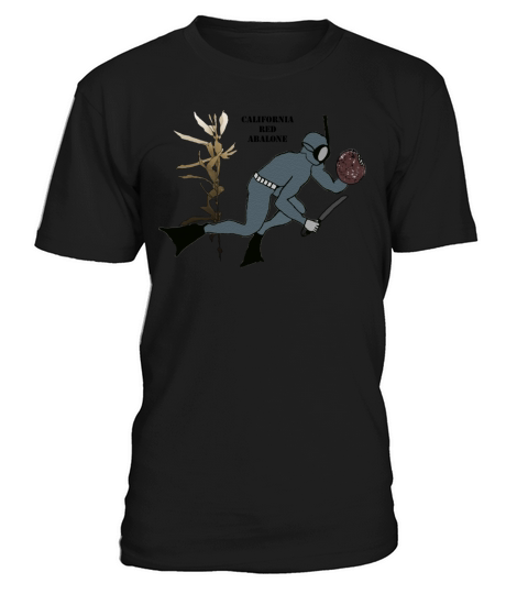 Vintage Freediving Diver with Abalone and Kelp URM T-Shirt Unisex