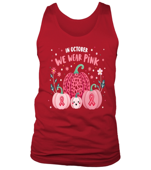 Breast Cancer Pink Awareness Design Tank Top Unisex