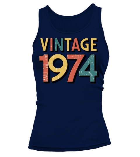 Vintage 1974 Retro 50th Birthday Gift - Classic 19 Tank top Woman