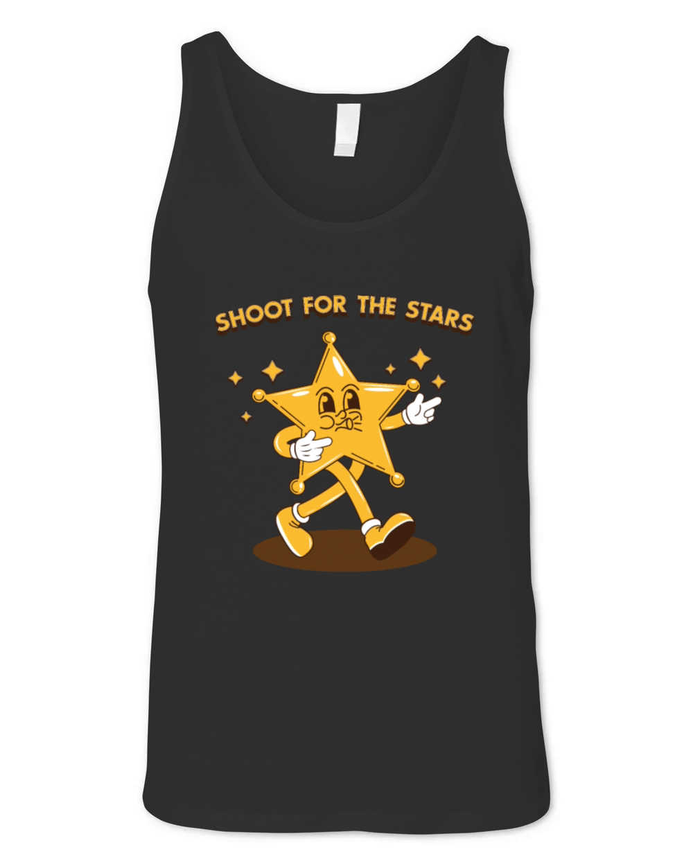 Shoot For The Stars - Humor Unisex Jersey Tank