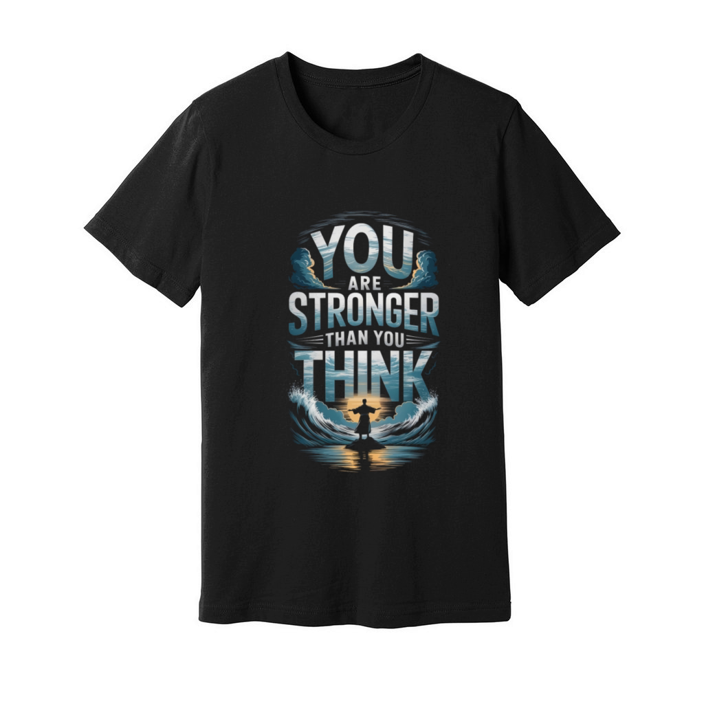 You are stronger than you think Unisex Jersey Tee