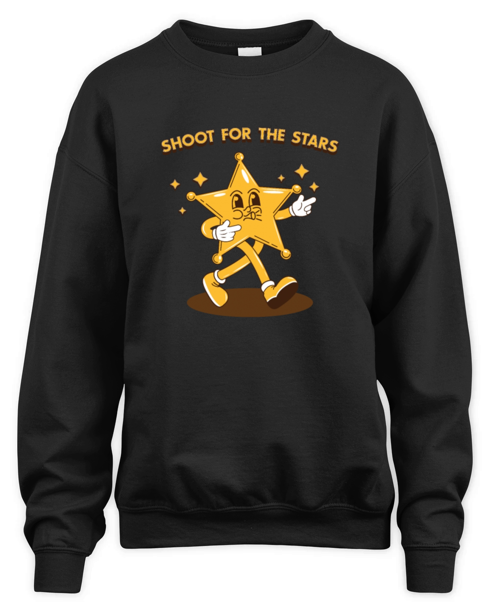 Shoot For The Stars - Humor Unisex Premium Crewneck Sweatshirt