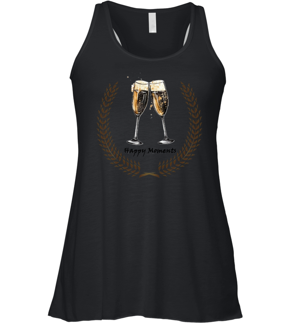 Cheers to Happy Moments Women's Flowy Tank Top