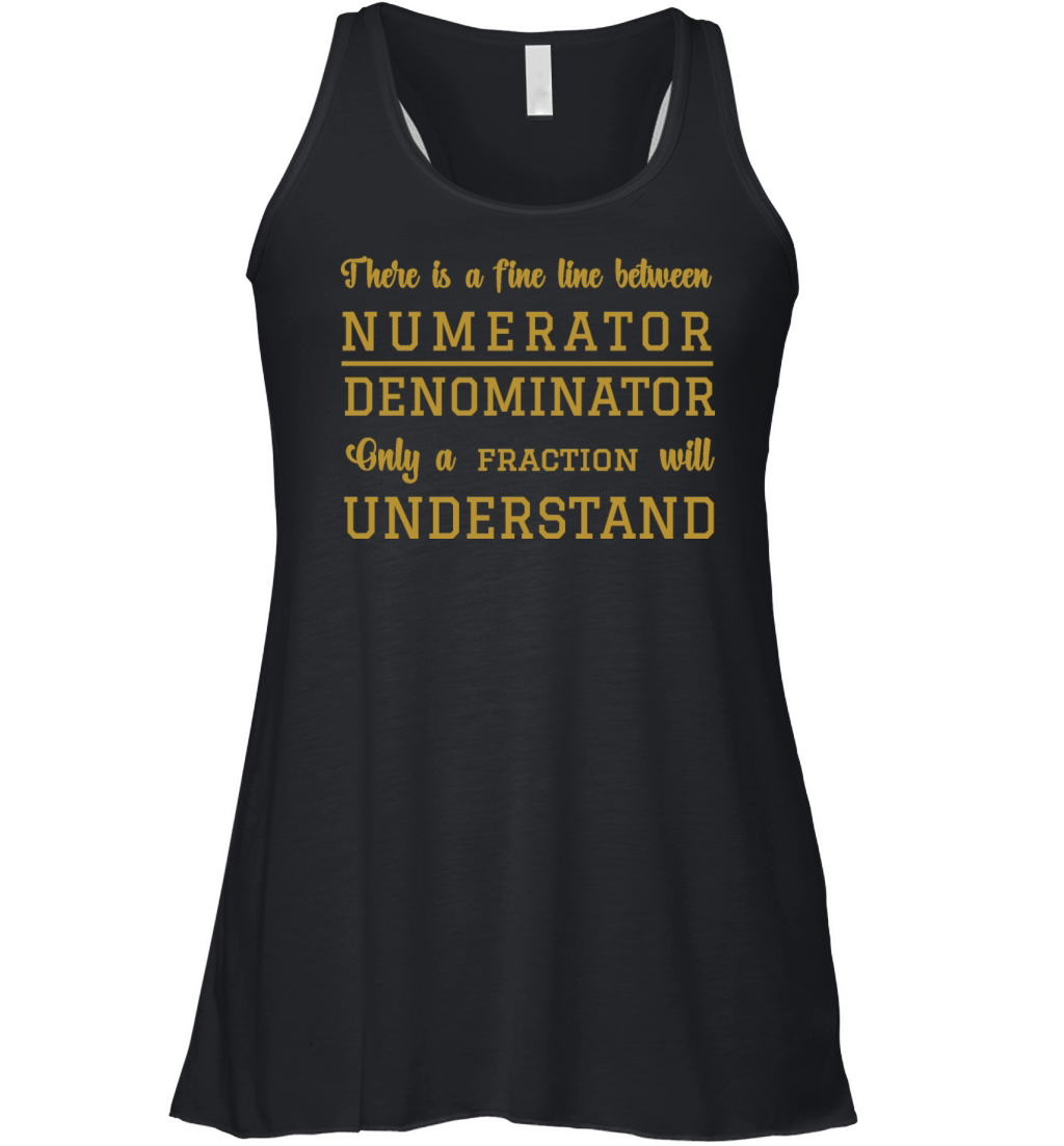 Numerator and denominator Women's Flowy Tank Top