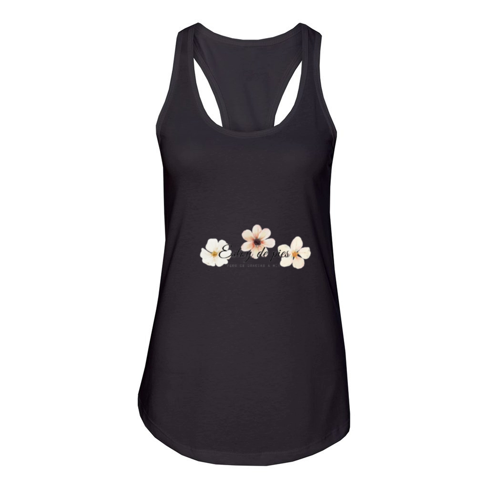 Thanks to me Women's Racerback Tank