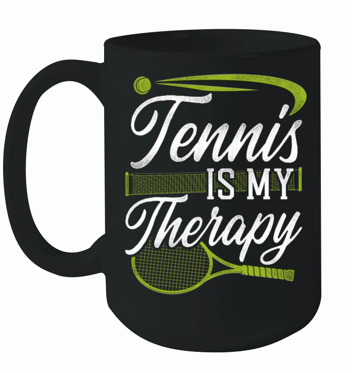 Funny Tennis Player Racket Tennis Ceramic Mug