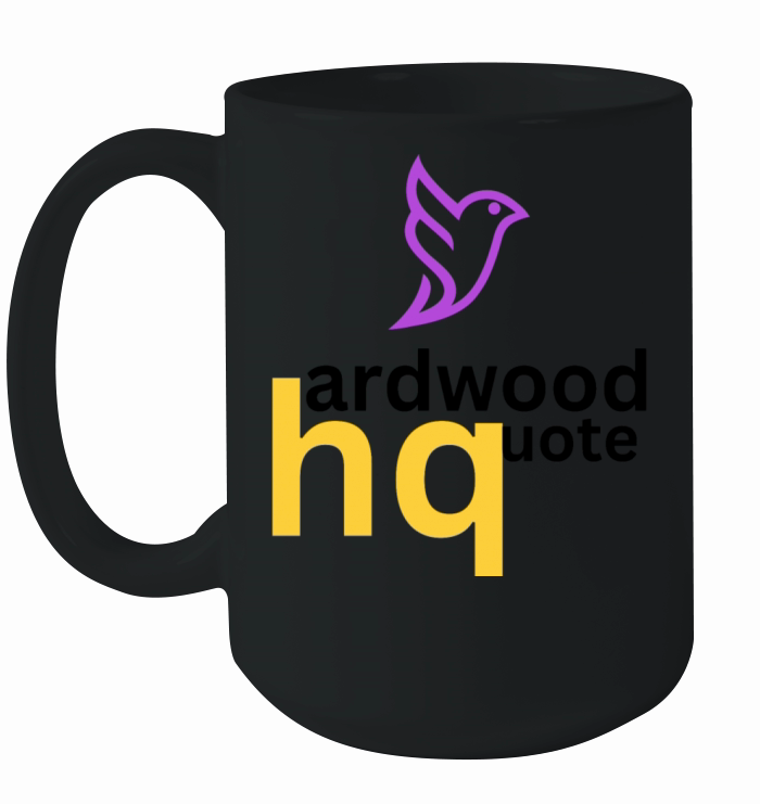 Hardwood Quote Ceramic Mug