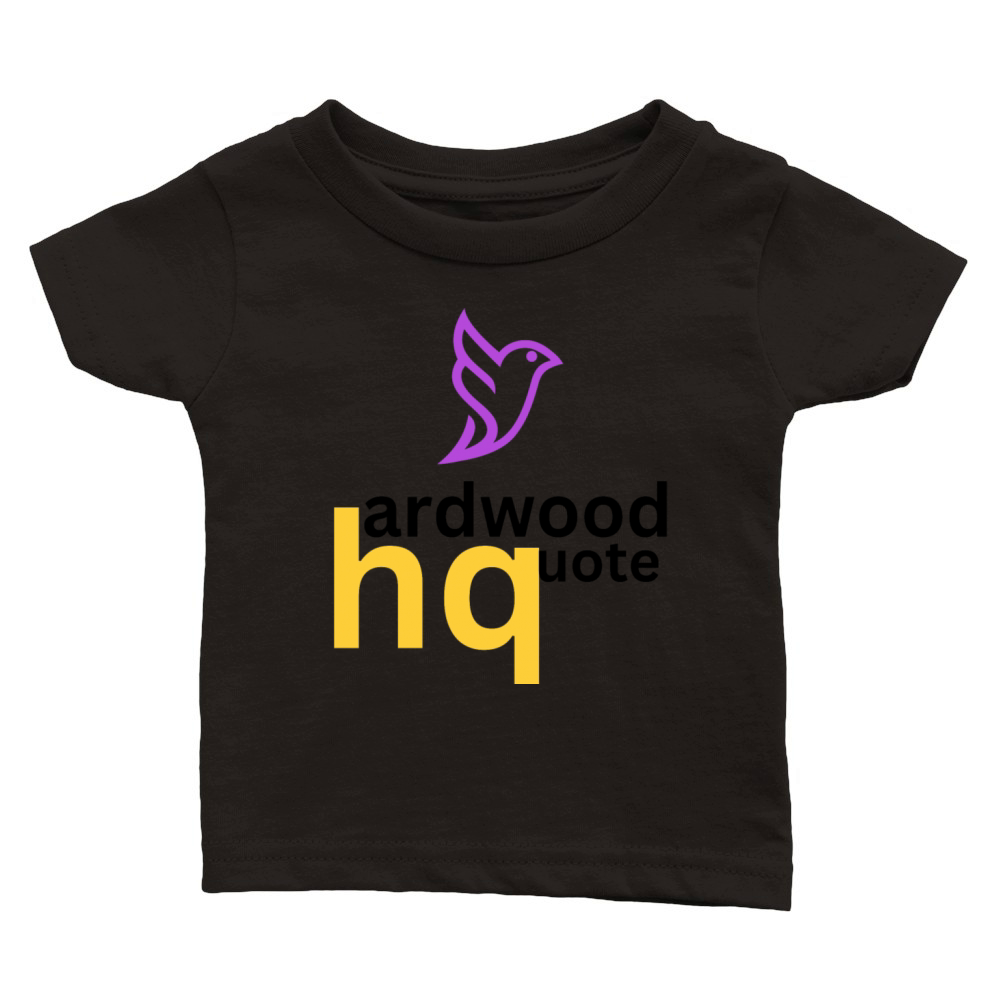 Hardwood Quote Classic Baby Crewneck T-shirt