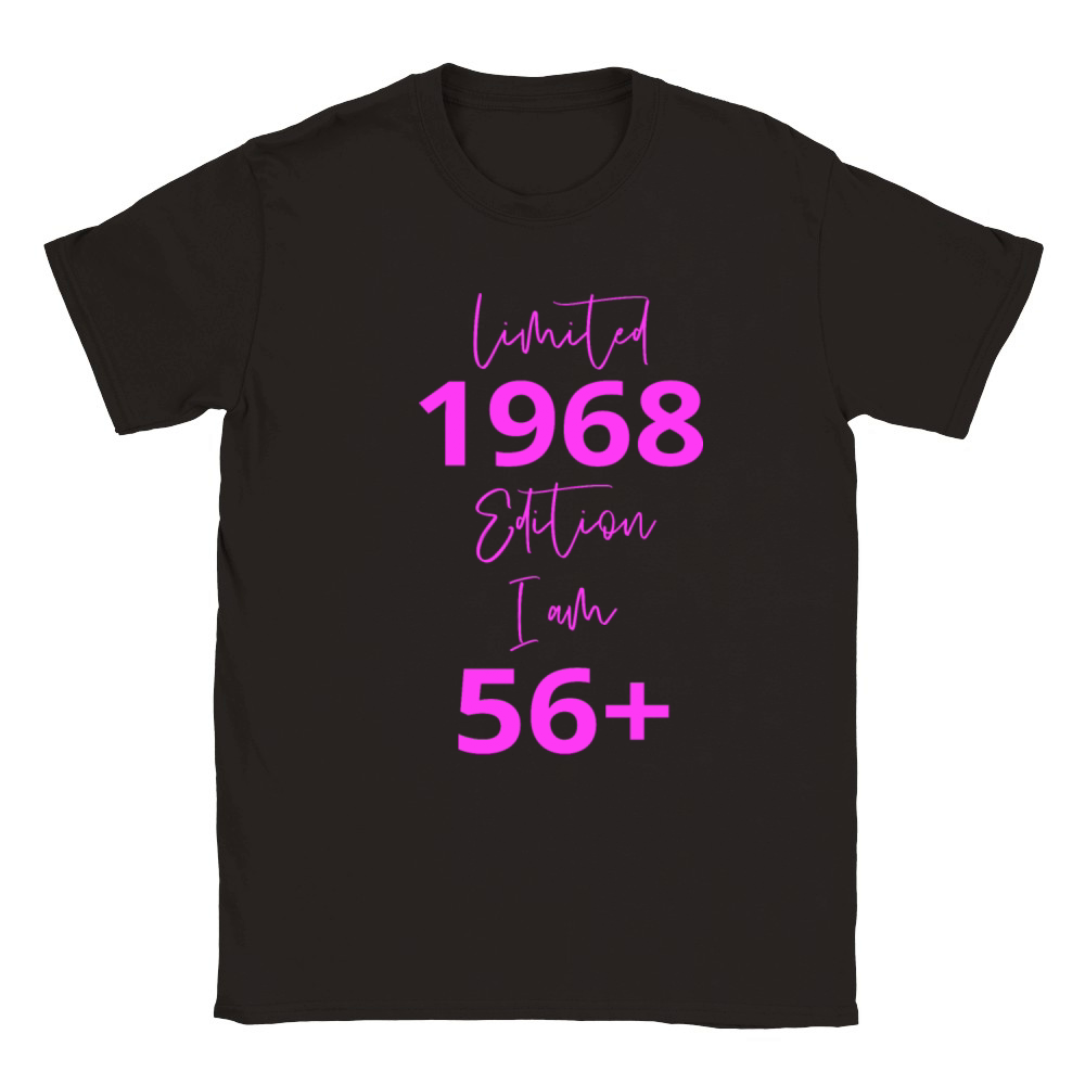 56th Birthday girl for Women Ladies old Classic Kids Crewneck T-shirt