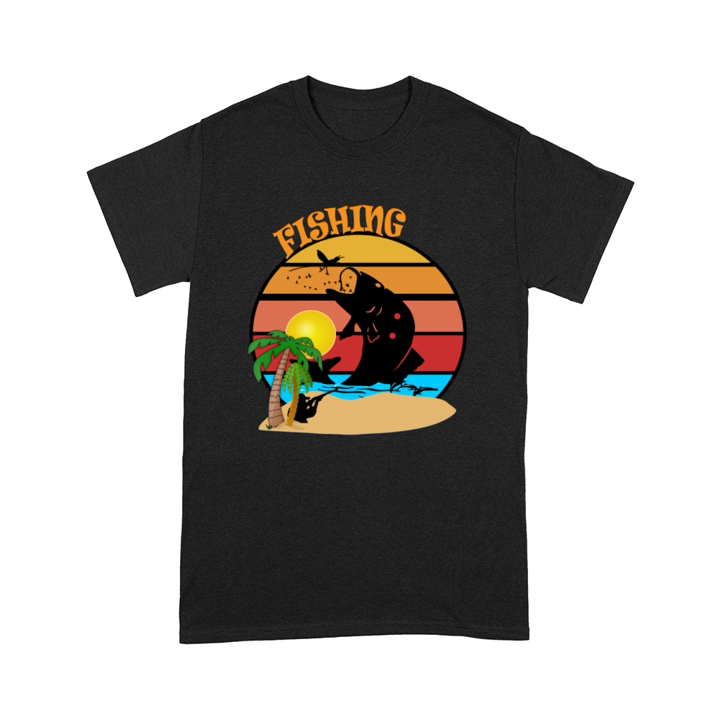 Vintage Fishing Adventure Comfort T-shirt
