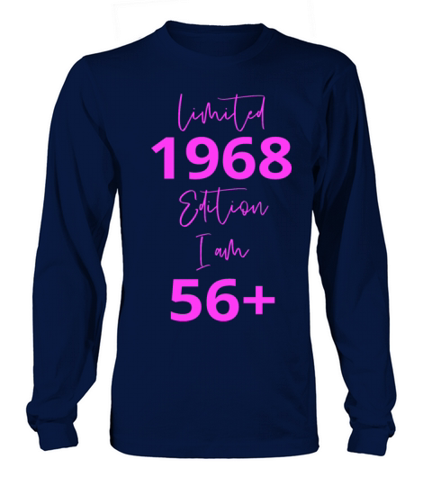 56th Birthday girl for Women Ladies old Long sleeved Unisex