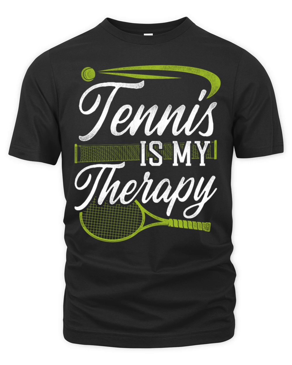 Funny Tennis Player Racket Tennis Organic Unisex T-shirt