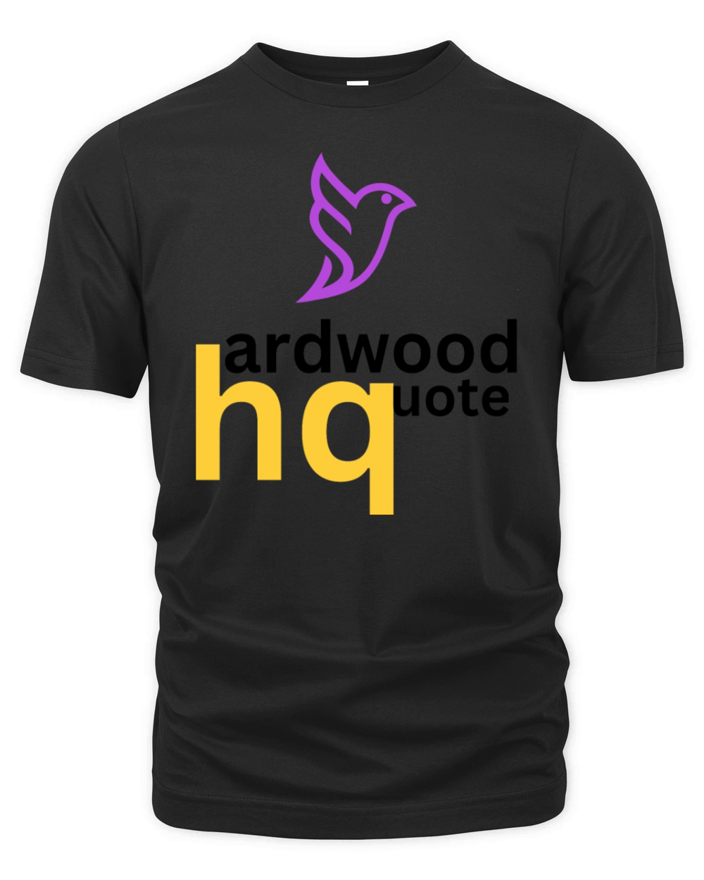 Hardwood Quote Organic Unisex T-shirt