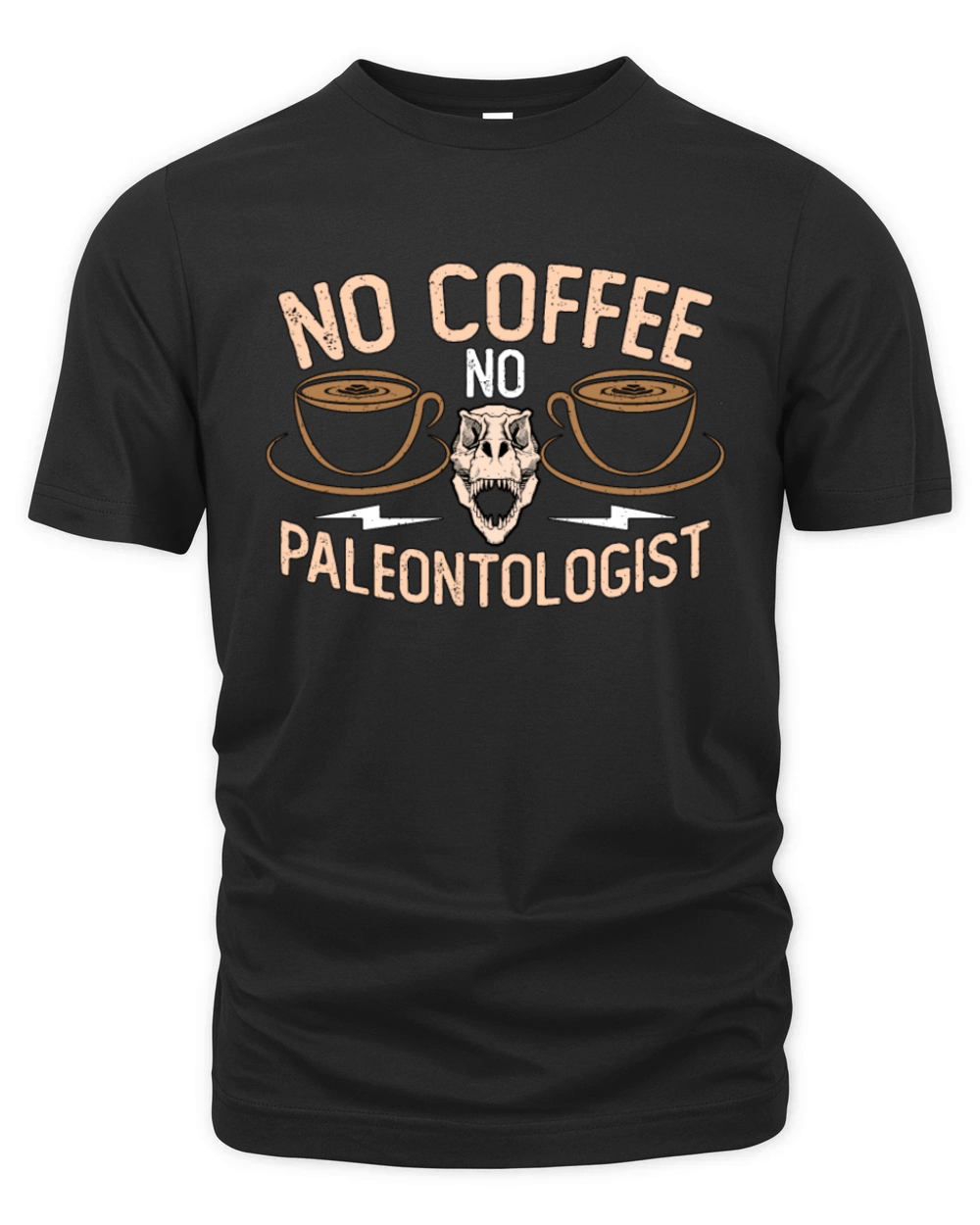Paleontologist No Coffee No Geologist Coffee Lover Organic Unisex T-shirt