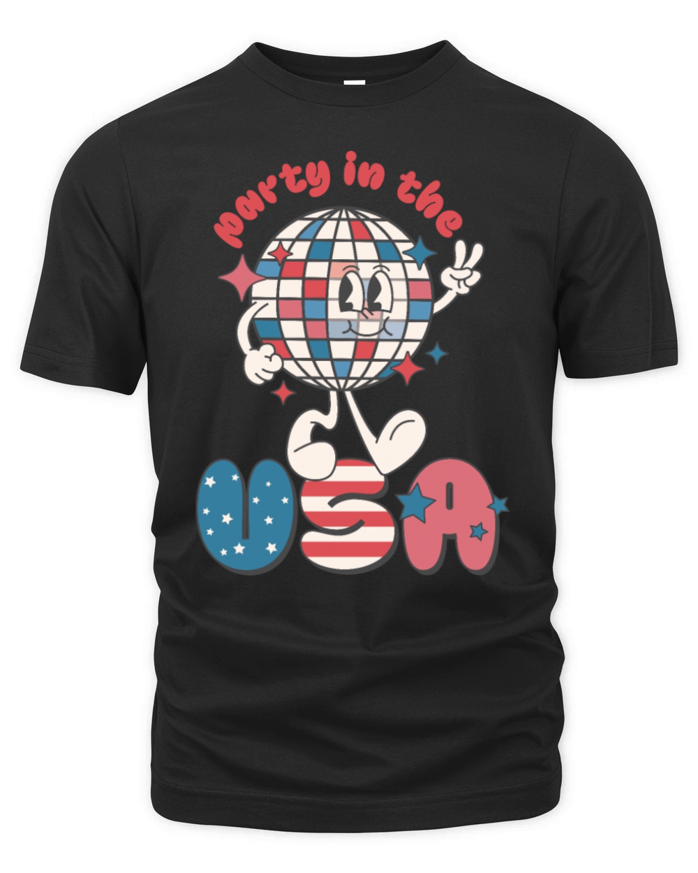 Party In The USA Organic Unisex T-shirt