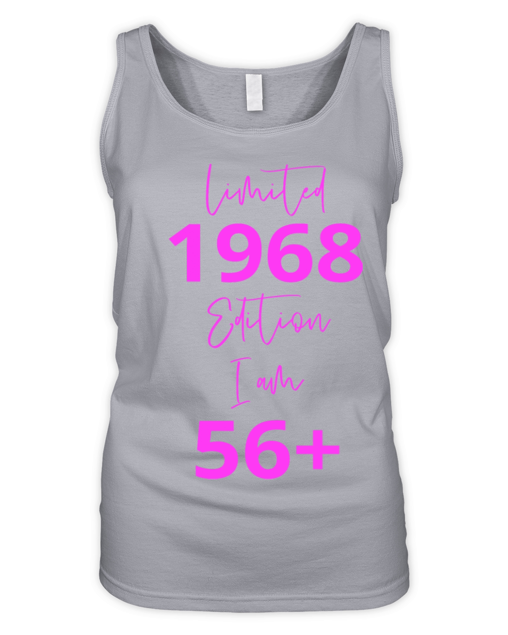 56th Birthday girl for Women Ladies old Organic Women's Tank Top