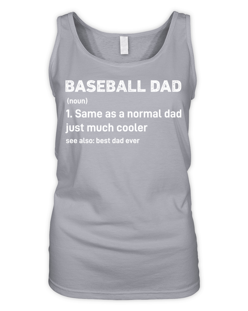 Baseball Dad Funny Definition Organic Women's Tank Top