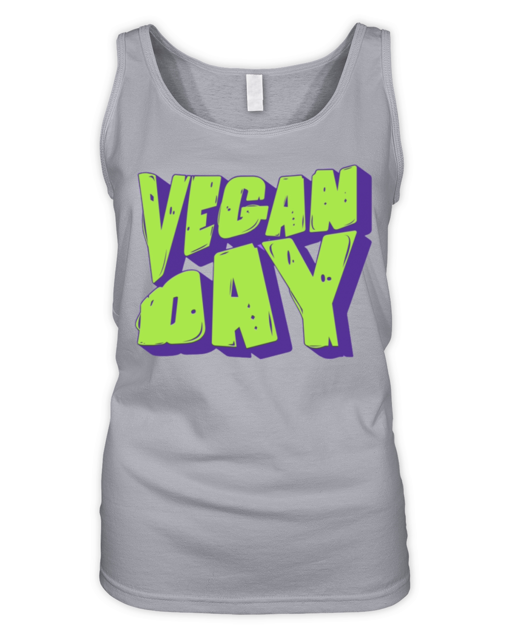 Celebrate World Vegan Day Organic Women's Tank Top