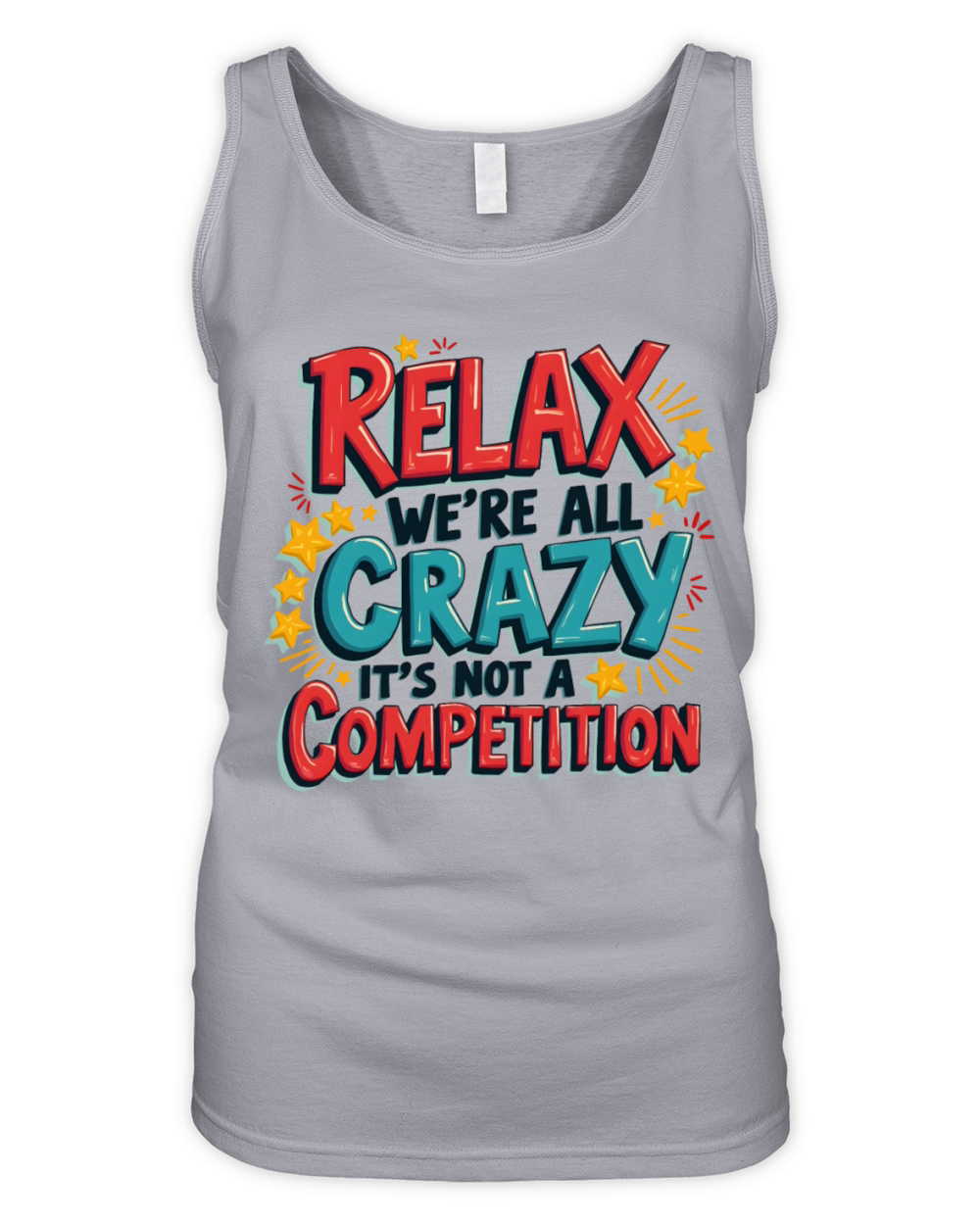 Funny Men Women Sarcastic Saying T Shirts Organic Women's Tank Top