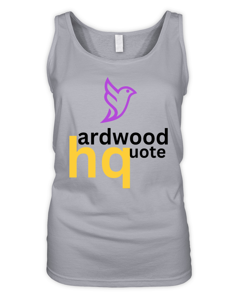 Hardwood Quote Organic Women's Tank Top