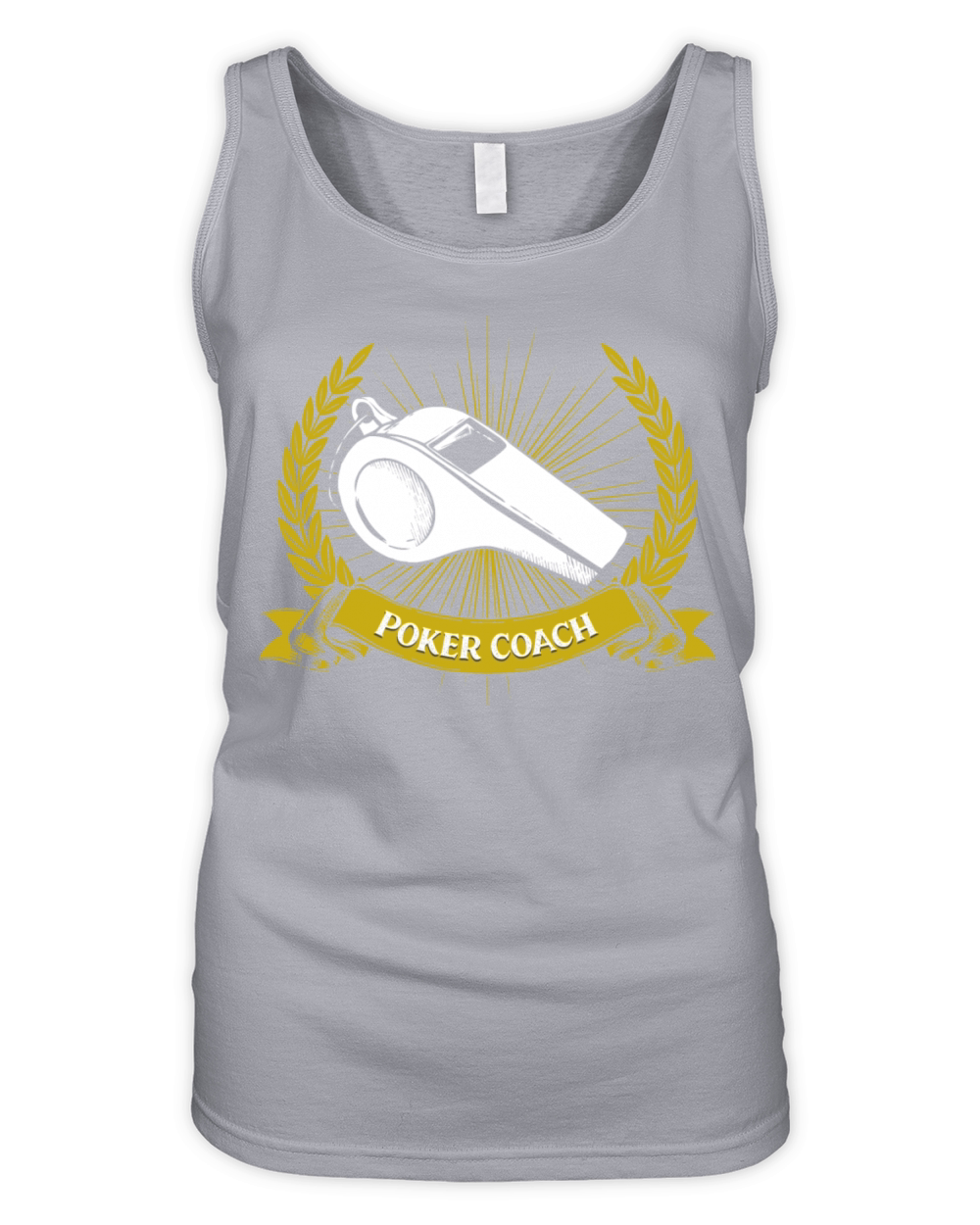 Poker Coach Poker Player Funny Card Game Humor Say Organic Women's Tank Top