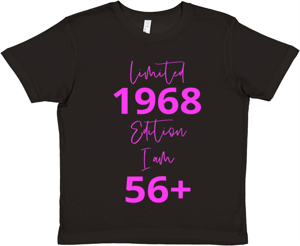 56th Birthday girl for Women Ladies old Premium Kids Crewneck T-shirt