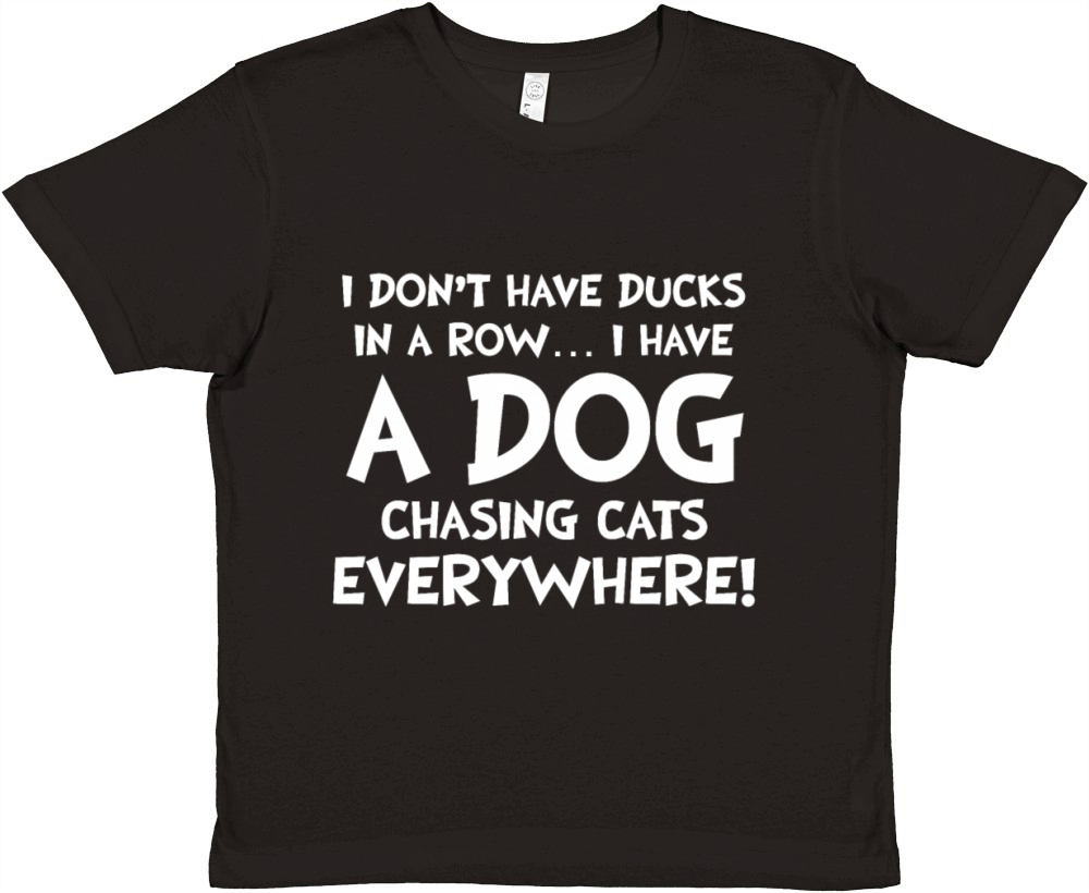 I Don’t Have Ducks in a Row Shirt Premium Kids Crewneck T-shirt