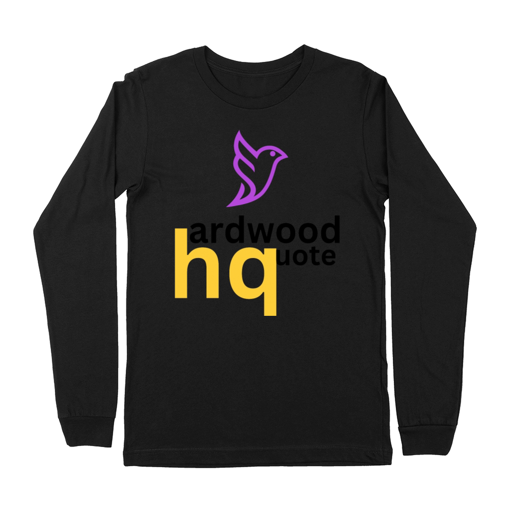 Hardwood Quote Premium Long Sleeve