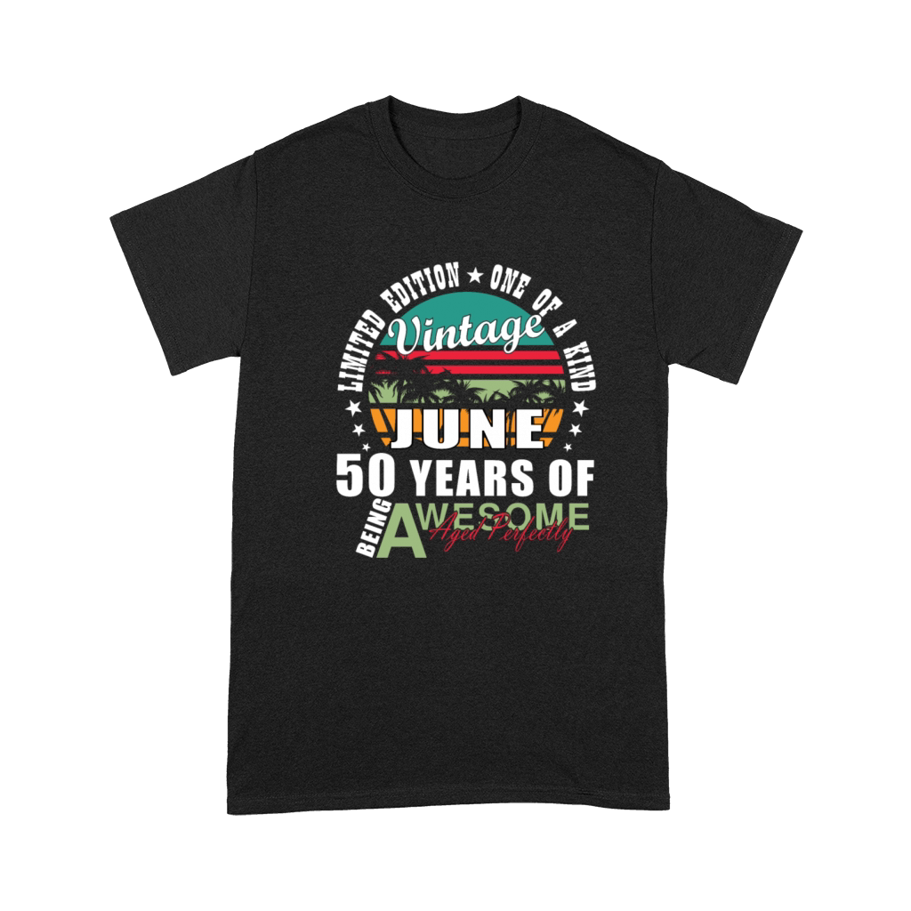 50th birthday 50 years June 1974 Premium T-shirt