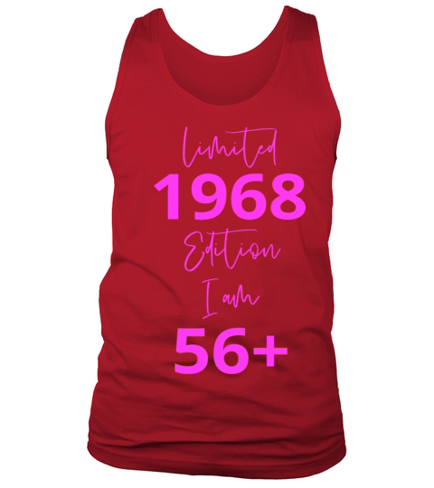 56th Birthday girl for Women Ladies old Tank Top Unisex