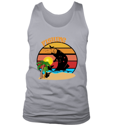 Vintage Fishing Adventure Tank Top Unisex