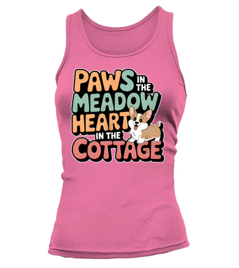 Cottagecore Corgi Tank top Woman