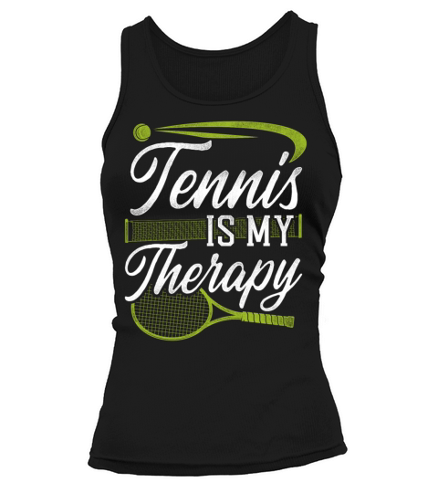 Funny Tennis Player Racket Tennis Tank top Woman