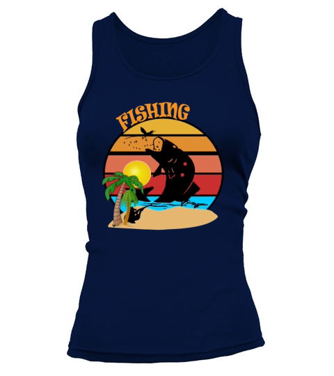 Vintage Fishing Adventure Tank top Woman