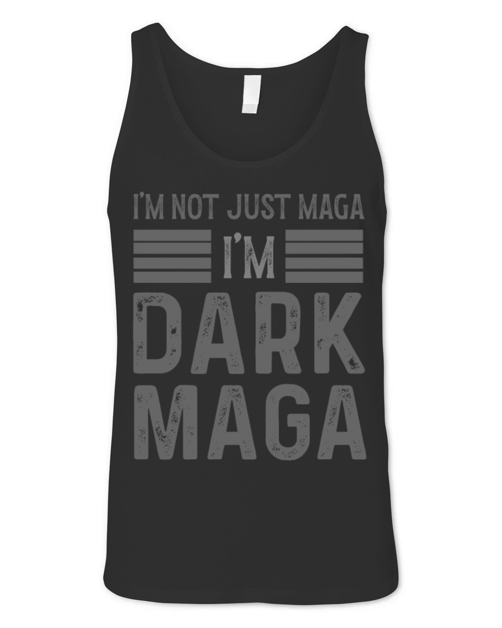 FUNNY I M NOT JUST MAGA IM DARK MAGA Unisex Jersey Tank
