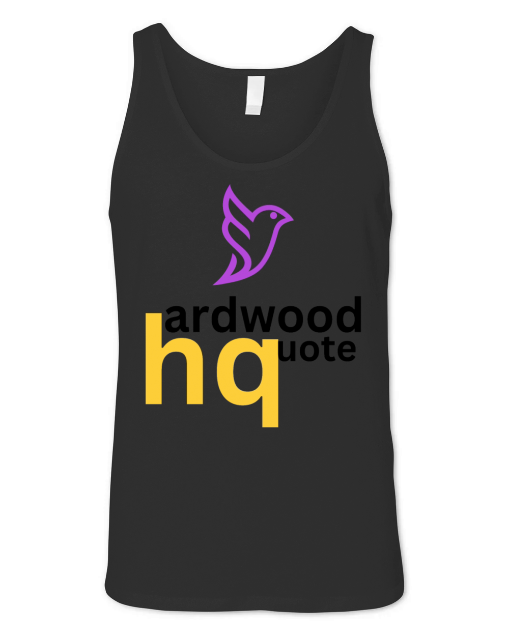 Hardwood Quote Unisex Jersey Tank
