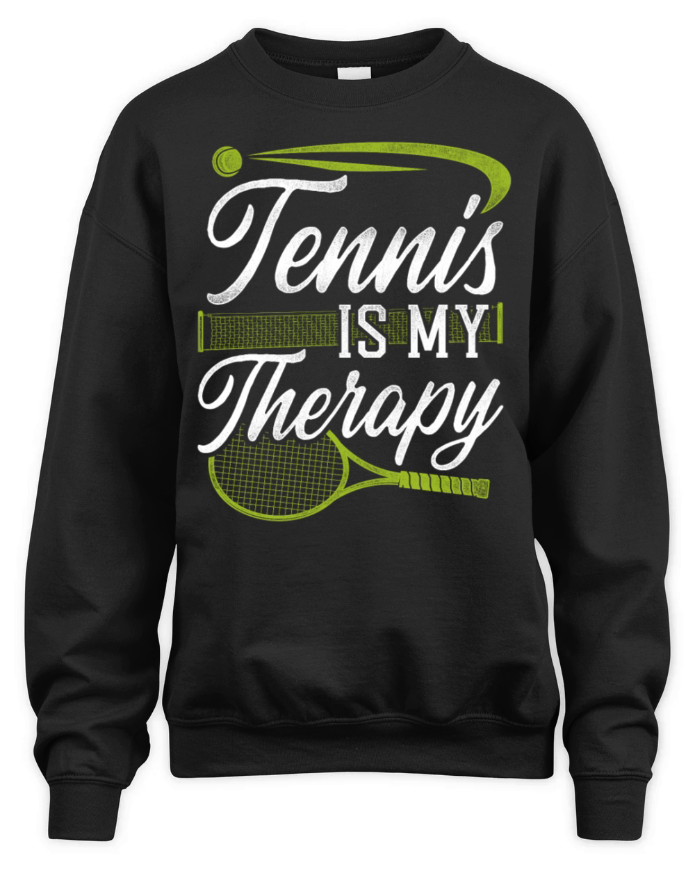Funny Tennis Player Racket Tennis Unisex Premium Crewneck Sweatshirt