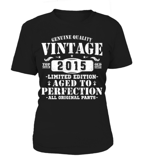 10 Years 2015 Vintage Birthday Gift Women's T-Shirt