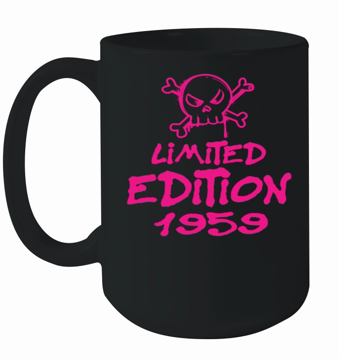 Limited Edition 1959 Birthday 1959 Born Ceramic Mug