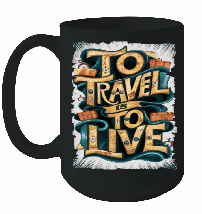 Travel Quote to get inspired N03 Ceramic Mug